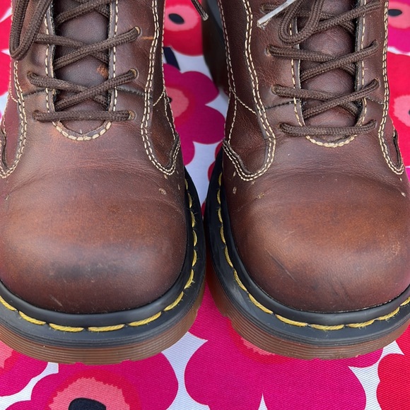 Dr. Martens Chunky Platform 5 Eye Y2K 90’s Vintage Oxfords - Picture 14 of 17